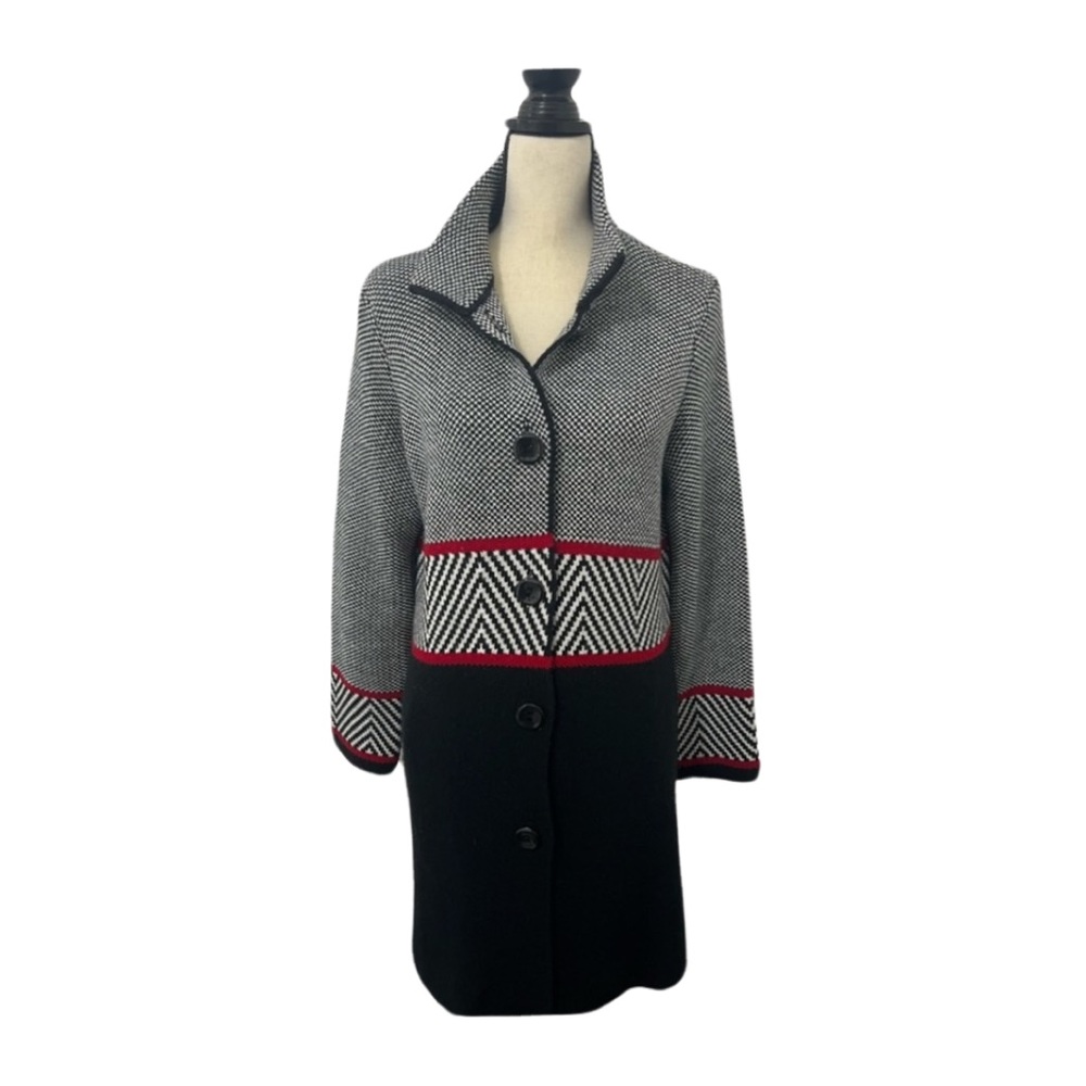 Bianca G Italian Sweater Jacket| Made in Italy| Women’s Size L